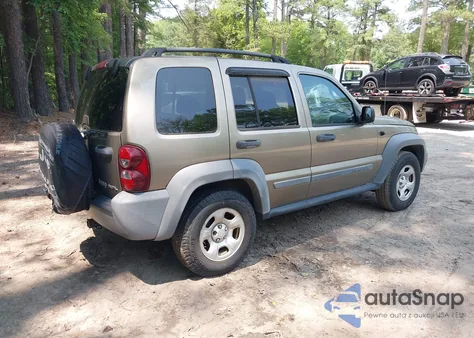 2005 Jeep Liberty Sport from USA, damaged, VIN 1J4GK48K05W520008